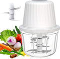 Electric onion chopper, 400 ml, universal, USB rechargeable, for meat, onions, garlic, vegetables, nuts