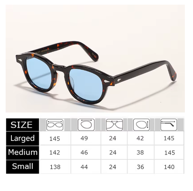 Lemtosh Men's Sunglasses: Johnny Depp Sunglasses