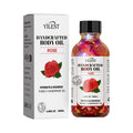 Stress Relief Vanilla Massage Oil - Deeply moisturizes, soothes muscles & promotes relaxation. Herbal bath & body care formula.