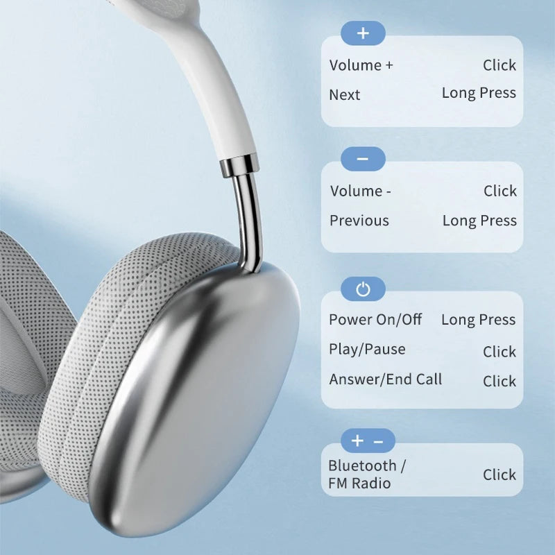 Head mounted wireless Bluetooth ear with ultra long battery life and seamless gaming experience without any noticeable delay